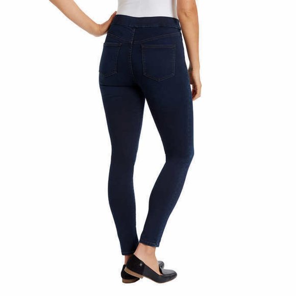 Gloria Vanderbilt Ladies’ Pull-On Hi Rise Comfort Jeans - Picture 2 of 3